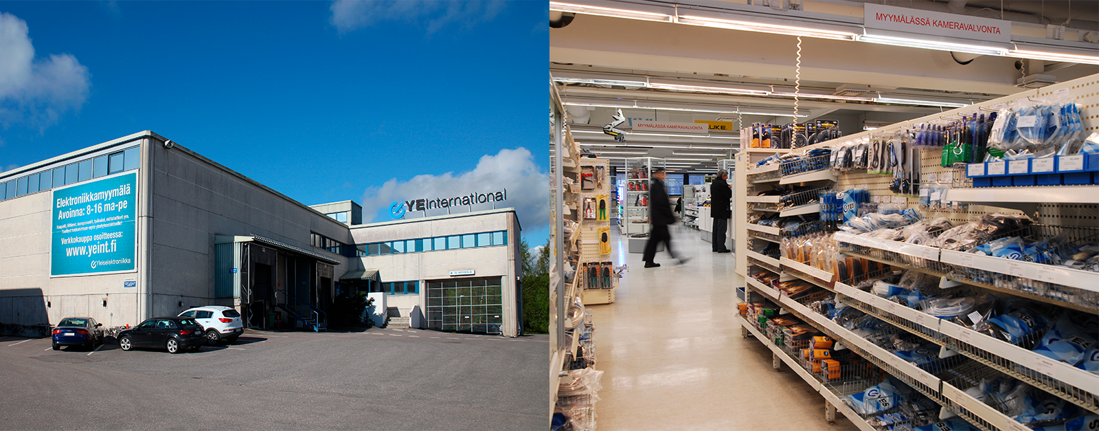 yleiselektroniikan myymälä